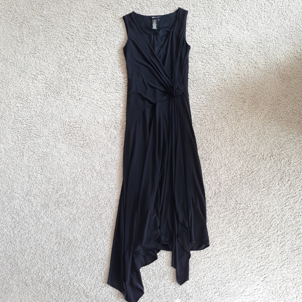 VTG BCBGMaxAzria Formal Black Dress XS